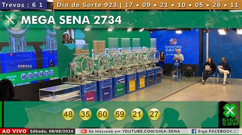 mega sena 2734 resultado giga sena